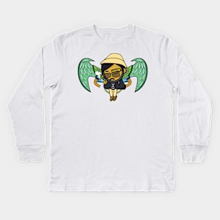 Super Eagle Man V.1 Kids Long Sleeve T-Shirt